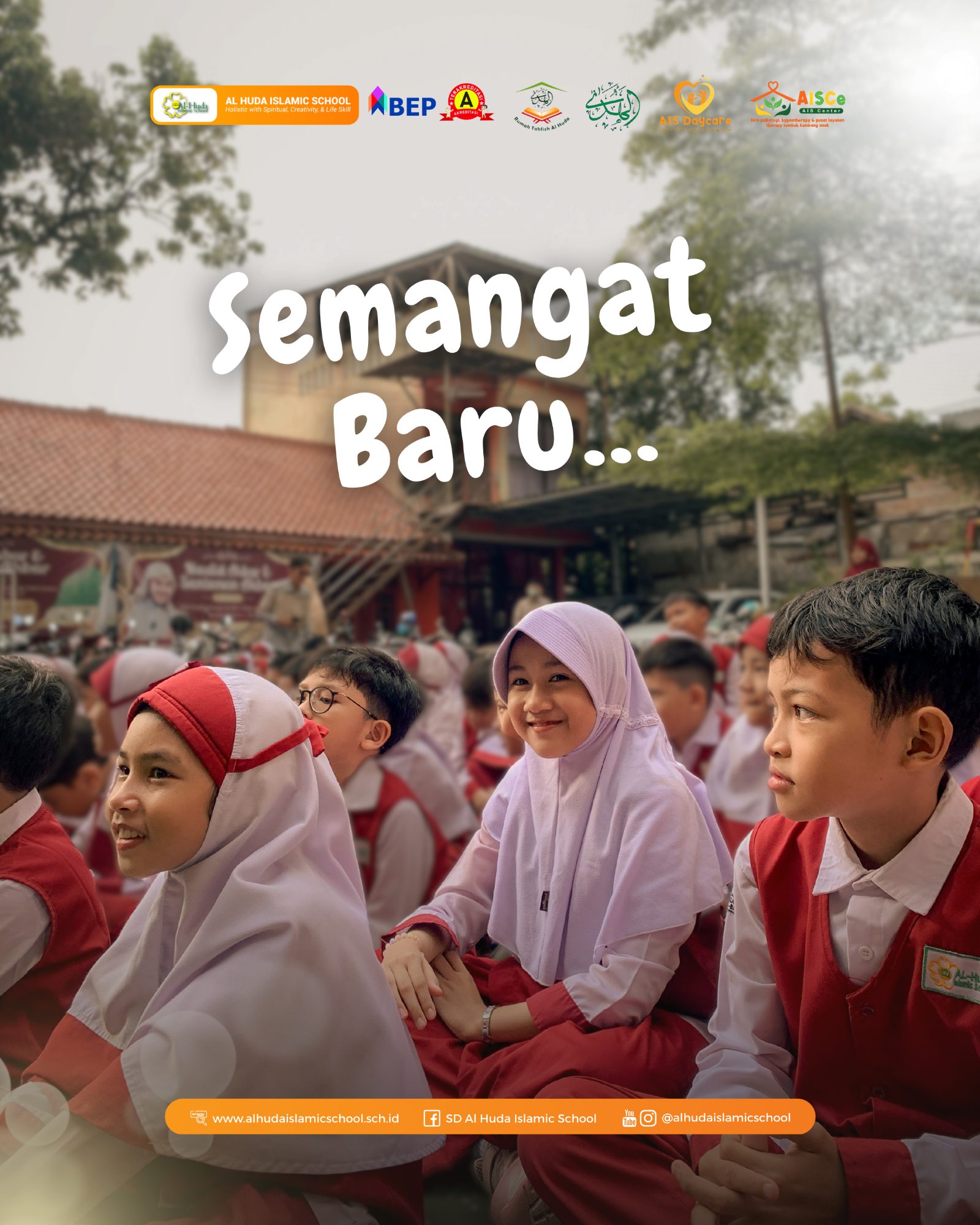 Para siswa di hari Back To School